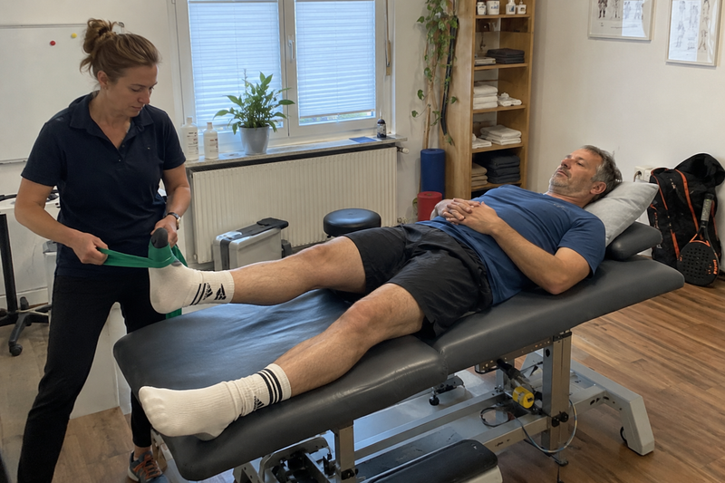 Nach einer Verletzung einfach mehr Physio