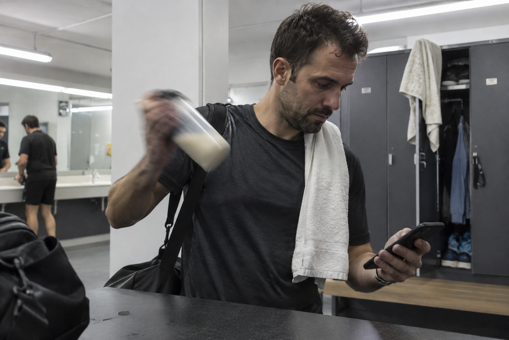 Der Protein-Shake: fürs Gym gebaut, nicht für 90 Minuten Padel