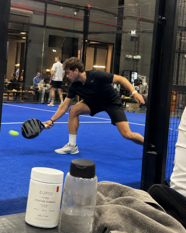 Auf dem Court