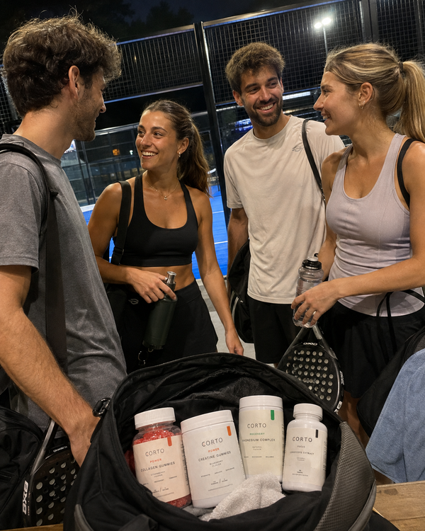 Auf dem Court
